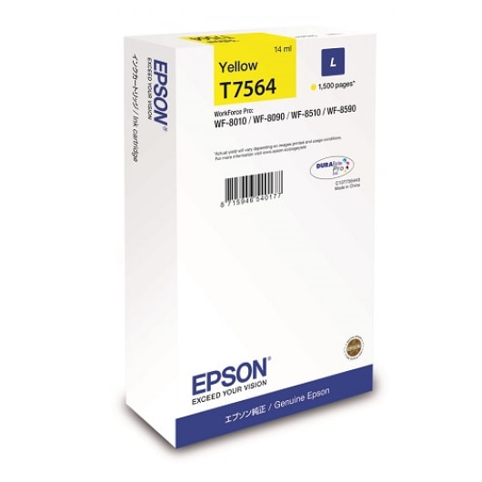 Epson Tinte T7564 Yellow L