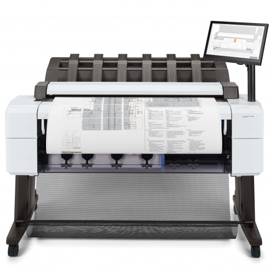 HP Designjet T2600dr PS MFP (Frontansicht)