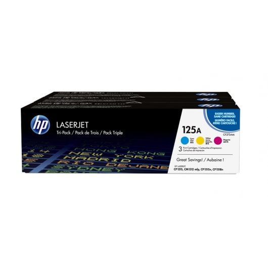 HP Toner 125A Tri-Pack CF373AM