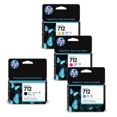 HP Tintenset CMYK 712