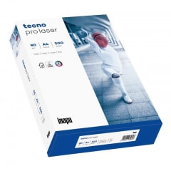 TECNO PRO LASER Papier, DIN A4, 80g/qm, hochweiss