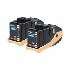 Epson Toner Cyan für Aculaser C9300, 2x 7.500 Seiten