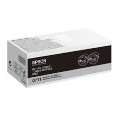 Epson Toner Schwarz für AL-M200 Return, 2x 2.500 Seiten