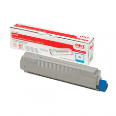 OKI Toner Cyan für C8600 C8800, 6.000 Seiten