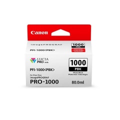 Canon Tinte PFI-1000PBK Photo Schwarz