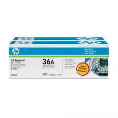 HP Toner CB436AD Schwarz für LaserJet P1505N M1120 M1522 MFP 2x 2.000 Seiten