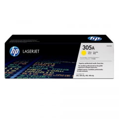 HP Toner 305A CE412A Yellow für Laserjet Pro 300 400, 2.600 Seiten