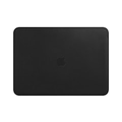 Apple Lederhülle 13 Zoll (33 cm), schwarz (MTEH2ZM)