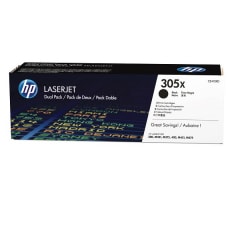 HP Toner 305X Schwarz 2er-Pack CE410XD