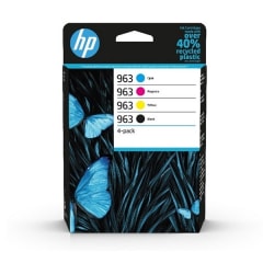 HP Tintenset Nr. 963 4er-Multipack CMYK (6ZC70AE)