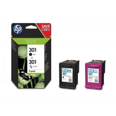 HP Tinte Nr. 301 2er-Kombipack N9J72AE