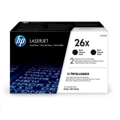 HP Toner Schwarz 26X 2er-Pack CF226XD