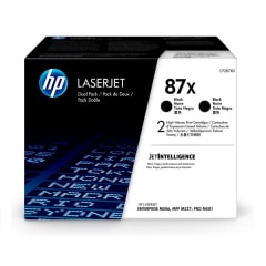 HP Toner Schwarz 87XD 2er-Pack CF287XD