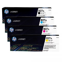 HP Toner-Set 827A (Cyan, Magenta, Yellow, Schwarz) für Color Laserjet M880