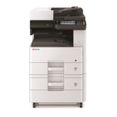 Kyocera Ecosys M4132idn Klimaschutz-System inklusive zweiter Papierkassette und Unterschrank