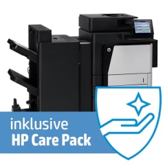 HP Laserjet Enterprise 800 MFP Flow M830z mit Ausgabeoption und 3 Jahren Vor-Ort-Garantie