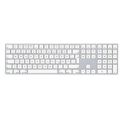 Apple Magic Keyboard mit Ziffernblock, silber (MQ052D)