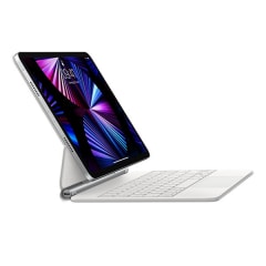 Apple Magic Keyboard für iPad Pro 11 Zoll, weiß (MJQJ3D) 