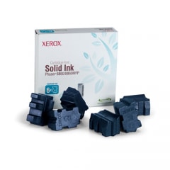 Xerox Solid Ink (6 Sticks) Cyan für Phaser 8860, 14.000 Seiten