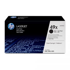 HP Toner Q5949XD Schwarz für LaserJet 1320 3390 3392 2x 6k