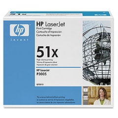 HP Toner Schwarz Q7551X für P3005 M3027 M3035 13k