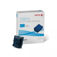 Xerox Solid Ink (6 Sticks) Cyan für ColorQube 8870 8880, 17.300 Seiten