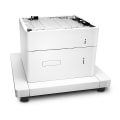 HP Papierzufuhr mit Unterstand J8J92A, 1x 550 und 1x 2000 Blatt Kapazität