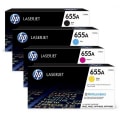 HP Toner-Set 655A (Cyan, Magenta, Gelb, Schwarz) für Color LaserJet M652 M653 M681 M682