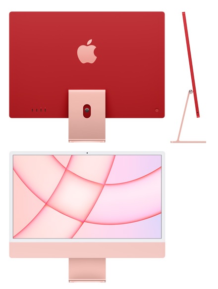 Apple iMac All-in-One-PC 24 Zoll rosé