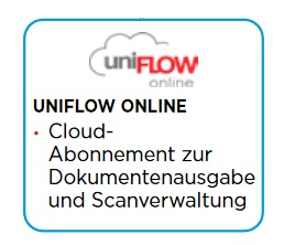 Canon uniFLOW - für ein flexibles, Cloud-basiertes Arbeiten