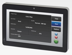 Contex SD 36 MFP2GO Scanner Touchscreen