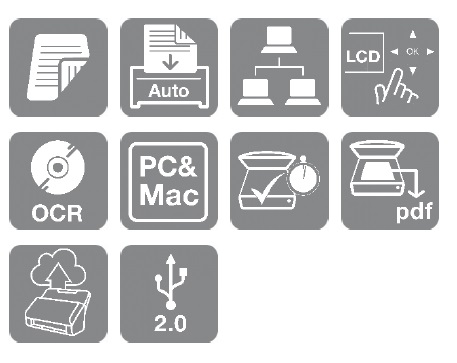 Epson WorkForce DS-730H Features