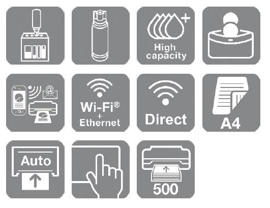 Epson EcoTank Pro ET-5880 Features