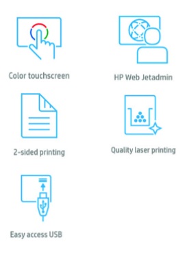 HP Color LaserJet Managed MFP E78325dn Features