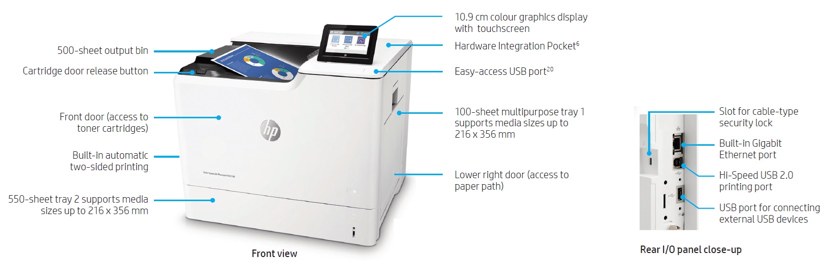 HP Color LaserJet Managed E65160dn