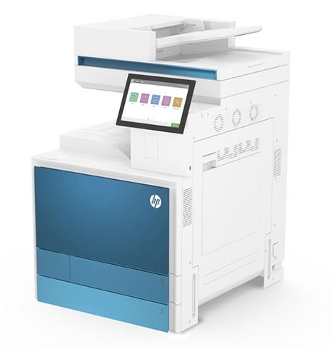 HP LaserJet Managed MFP E826dn - Standardvariante in Blau