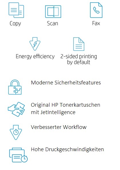 HP LaserJet Pro MFP M428fdn Features