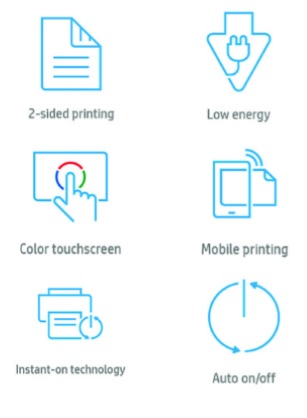 HP LaserJet Enterprise M612 Features