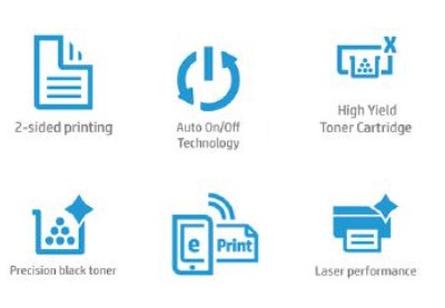 HP LaserJet Pro M203dn Features