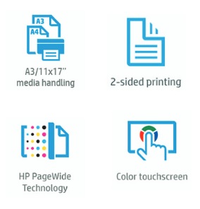 HP PageWide Enterprise Color MFP 780dn Features