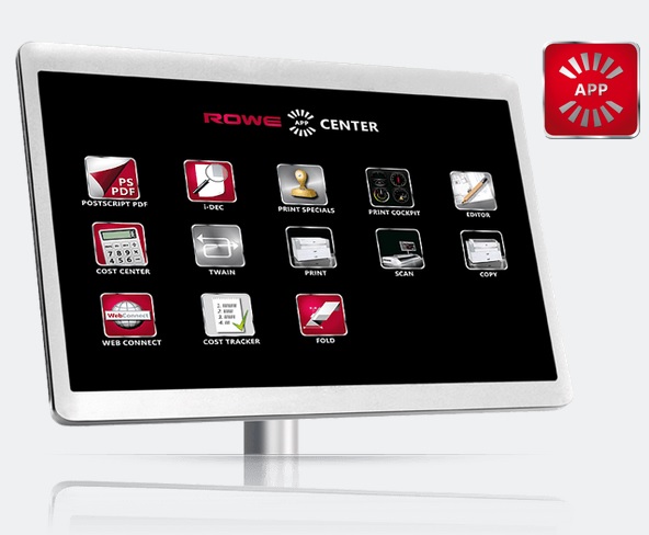 ROWE App Center für ROWE ecoPrint MFP