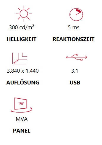 ViewSonic VG3448 Features